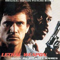 Обложка саундтрека к фильму "Смертельное оружие" / Lethal Weapon (1987)