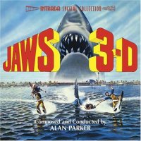 Обложка саундтрека к фильму "Челюсти 3" / Jaws 3-D (1983)