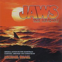 Обложка саундтрека к фильму "Челюсти 4: Месть" / Jaws: The Revenge (1987)