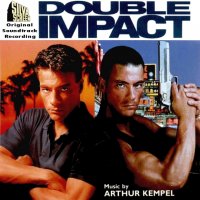 Обложка саундтрека к фильму "Двойной удар" / Double Impact (1991)