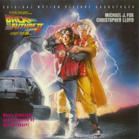 Обложка саундтрека к фильму "Назад в будущее 2" / Back to the Future Part II (1989)