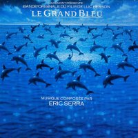 Обложка саундтрека к фильму "Голубая бездна" / Le grand bleu (1988)