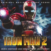 Обложка саундтрека к фильму "Железный человек 2" / Iron Man 2: Score (2010)
