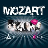 Обложка саундтрека к мюзиклу "Моцарт. Рок-опера" / Mozart, l'opéra rock (2009)